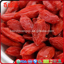 La fruta del dragón secó goji rojo ningxia goji en china